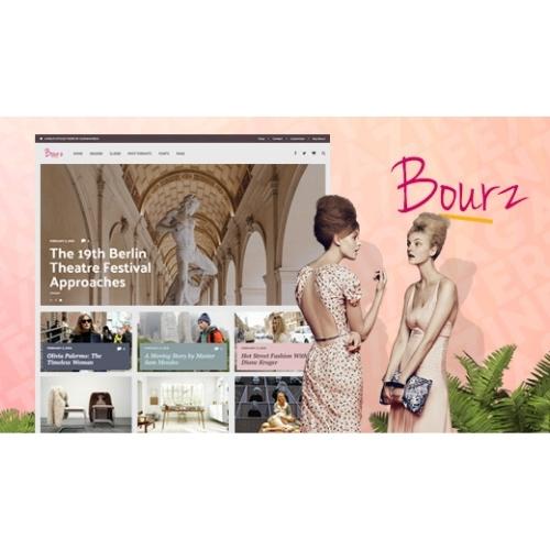 Bourz: Life, Entertainment & Fashion Blog Theme